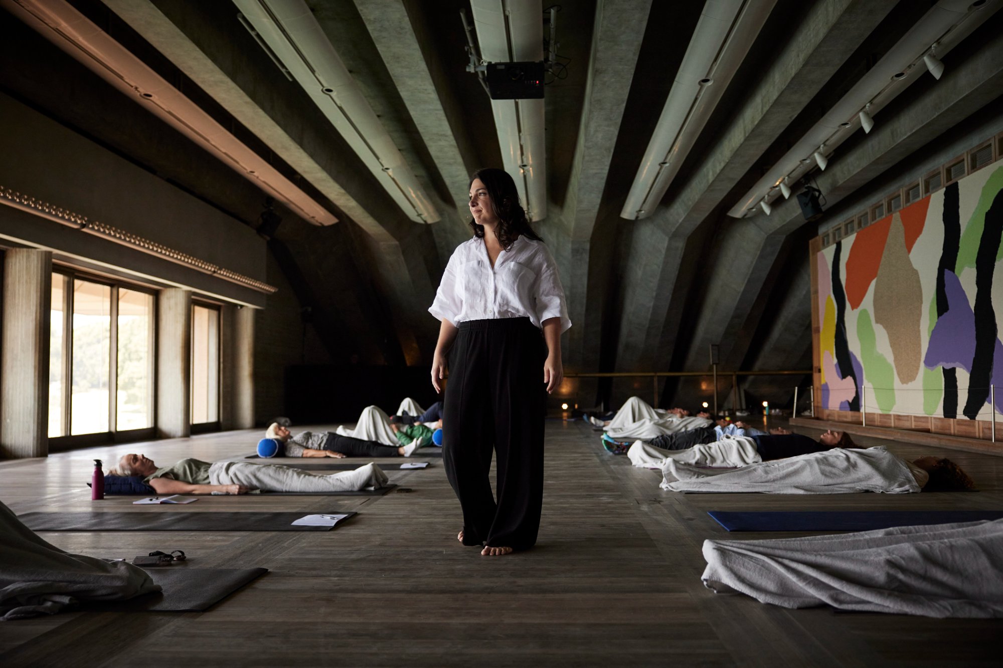 BodyMind Corporate breathwork session at Sydney Opera House